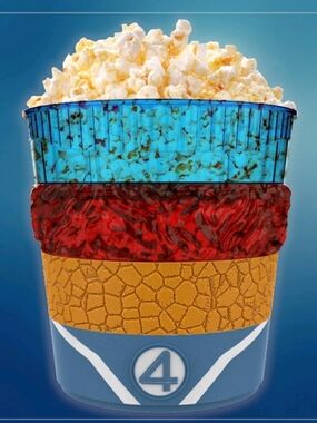 Marvel Fantastic 4 Popcorn Bucket Limited Edition